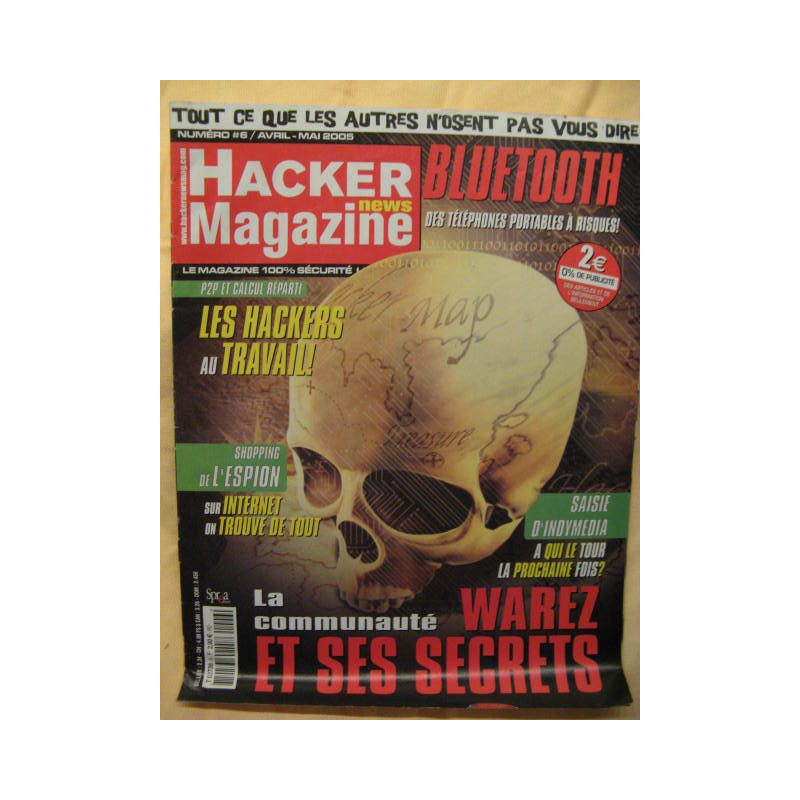 Magazine hacker magazine 6 avril mail 2005