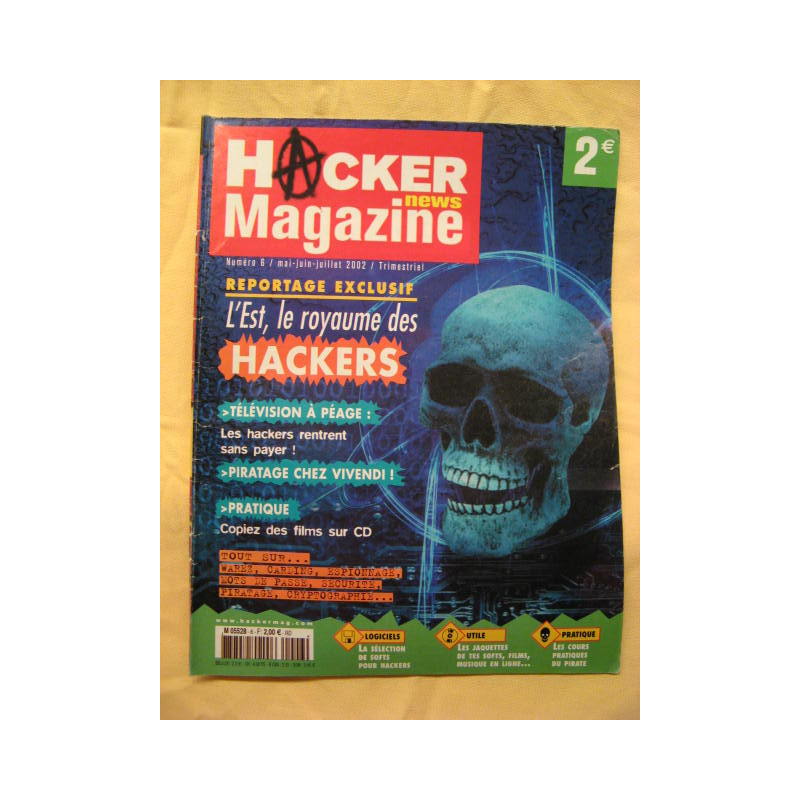 Magazine hacker magazine 6 mai juin juillet 2002