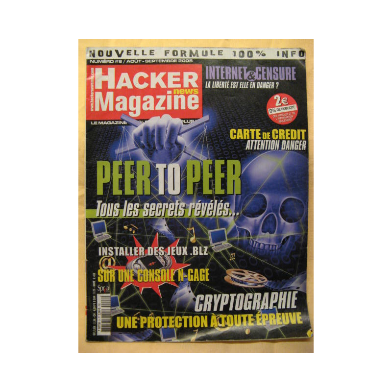 Magazine hacker magazine 8 septembre 2008