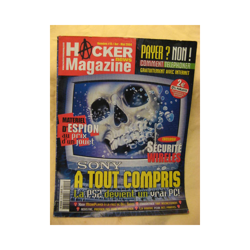 Magazine hacker magazine 15 avril mai 2004