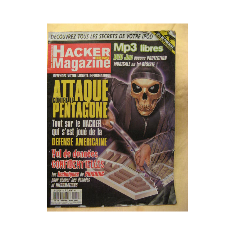 Magazine hacker magazine 16 février mars 2007