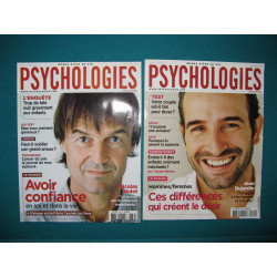 Lot 17 magazines psychologies mieux vivre sa vie