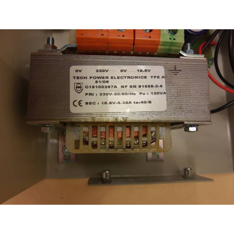 Alimentation Régulée Mirmidon 13.8V 30A - Convertisseur 220V Vers 12V - Neuf