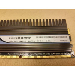 barrette de mémoire CORSAIR dominator PC2 8500 CS DDR2