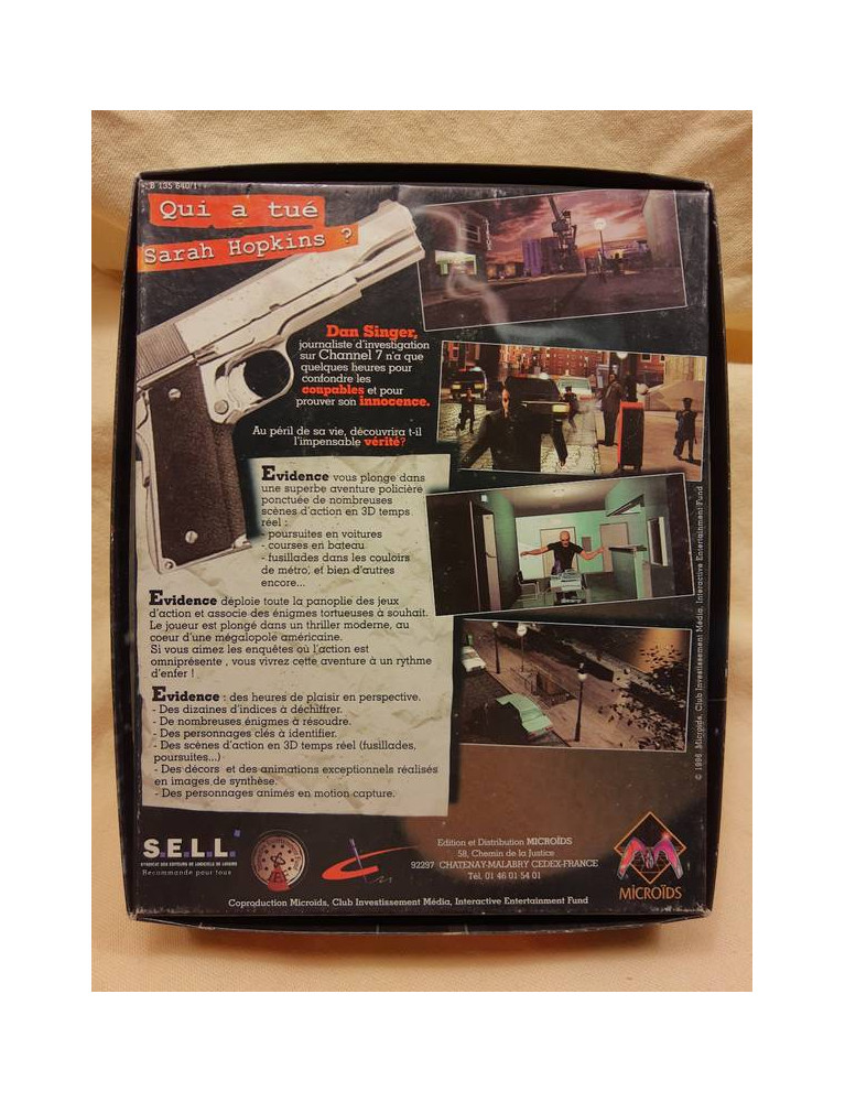 Jeu PC New York Police Judiciaire - Éditeur SETA - Très Bon état, Complet