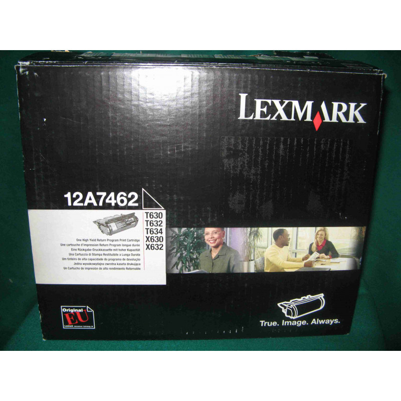 cartouche imprimante lexmark T63x 12A7462