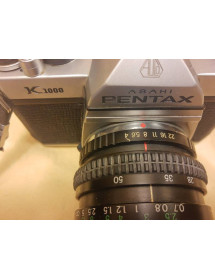 Pentax K1000 asahi appareil photo argentique avec objectif Cosina 28x70 mm