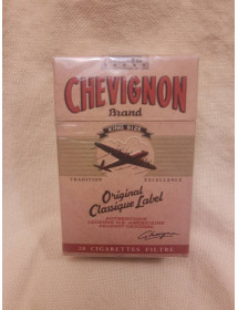 Paquet de cigarettes Chevignon neuf