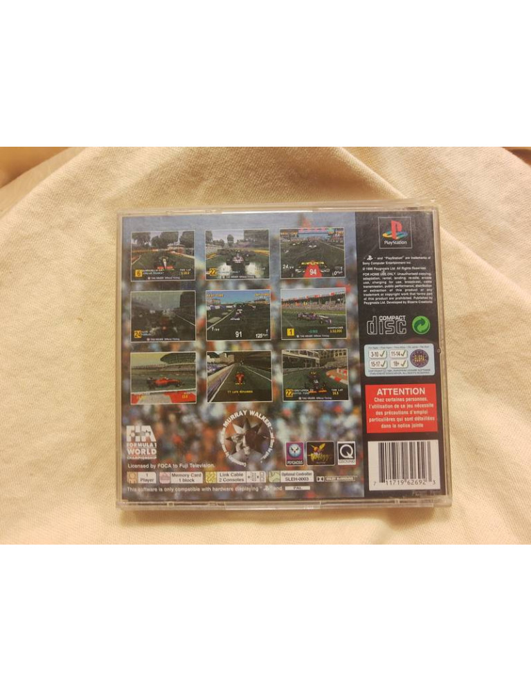 Jeu Playstation 1 PS1 VF Theme Park World avec notice Envoi rapide et