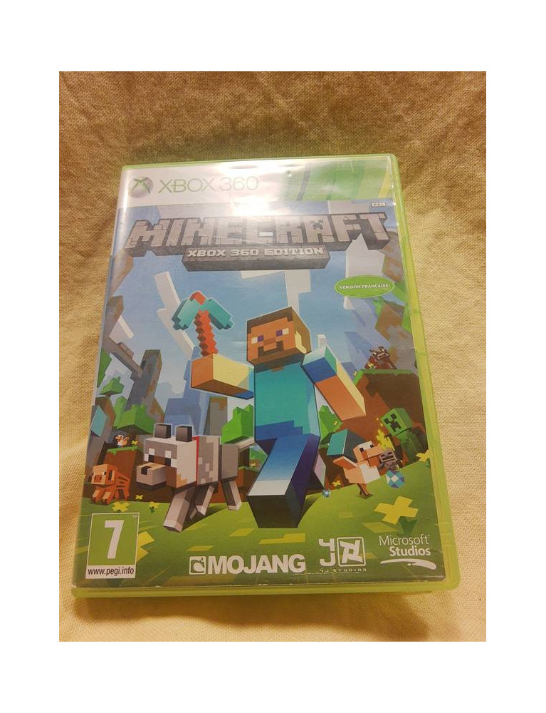 jeu xbox 360 : Minecraft
