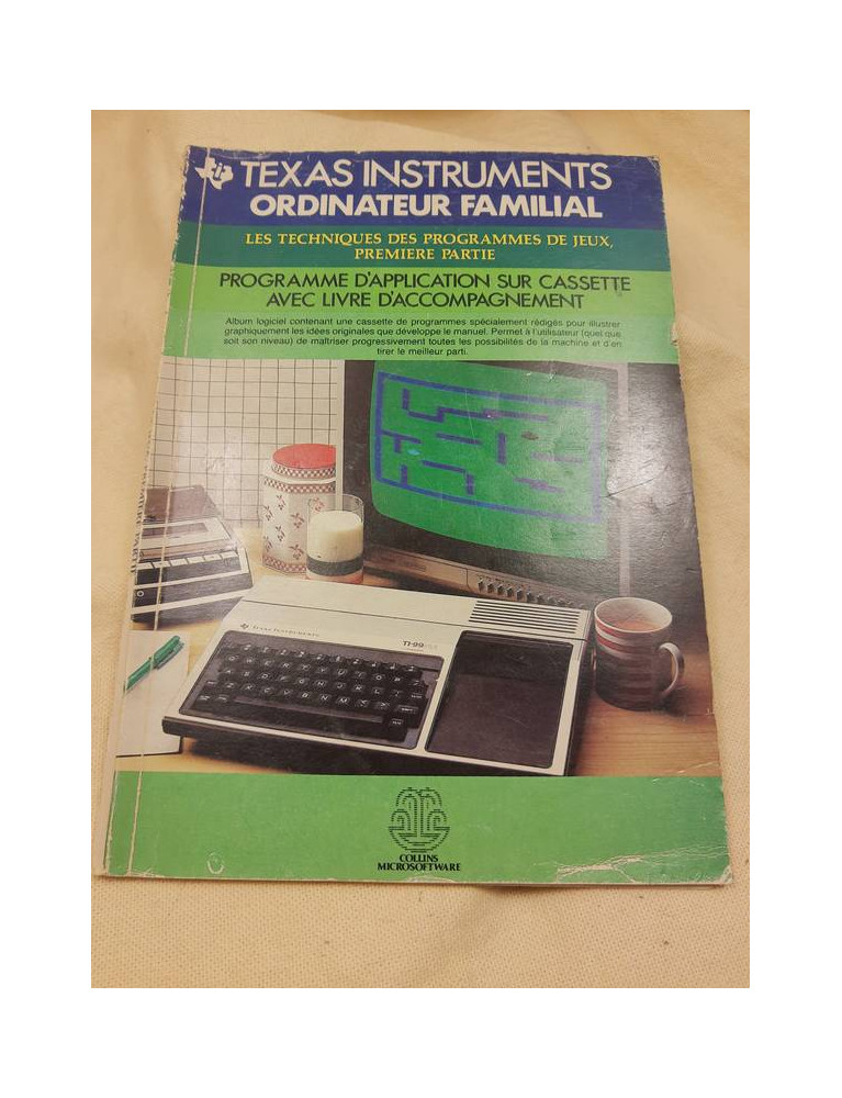 Cahier Texas instrument pour ordinateur