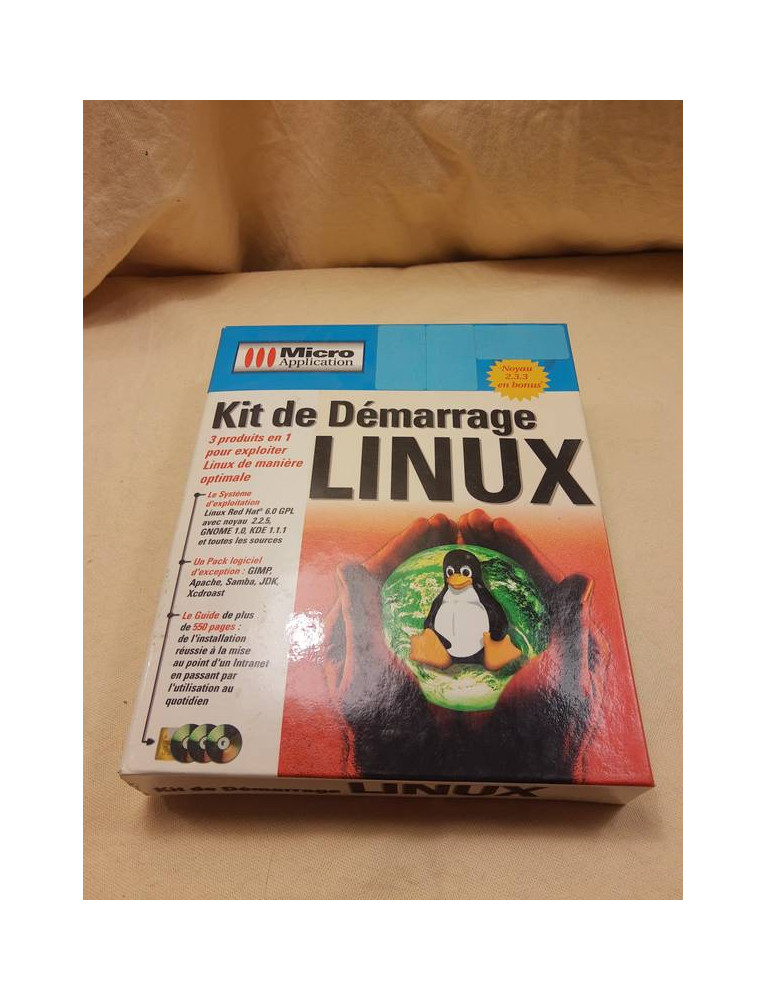 Red Hat Linux 6.0 + pack logiciel