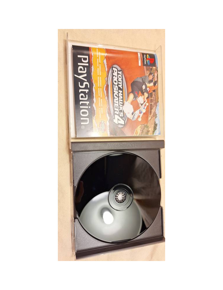 Jeu PS1 Tony Hawk's Pro Skater 4 - Version PAL FR Complète En Boîte - Très Bon état