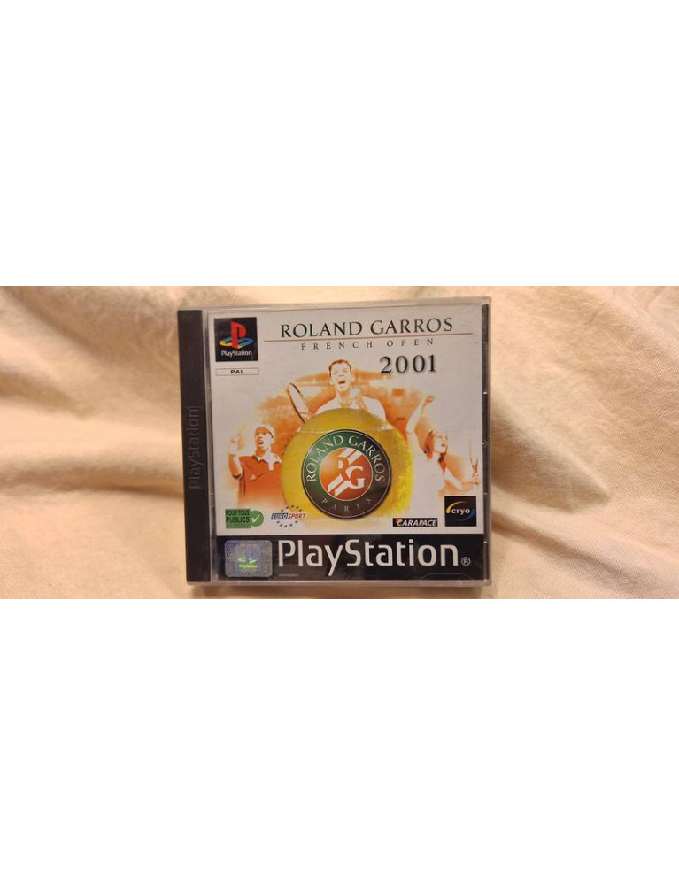 PS1 Roland Garros French Open 2001 PAL