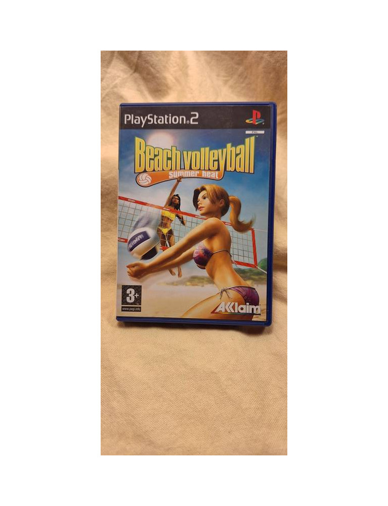 PS2 jeu Beach Volleyball Summer Heat PAL