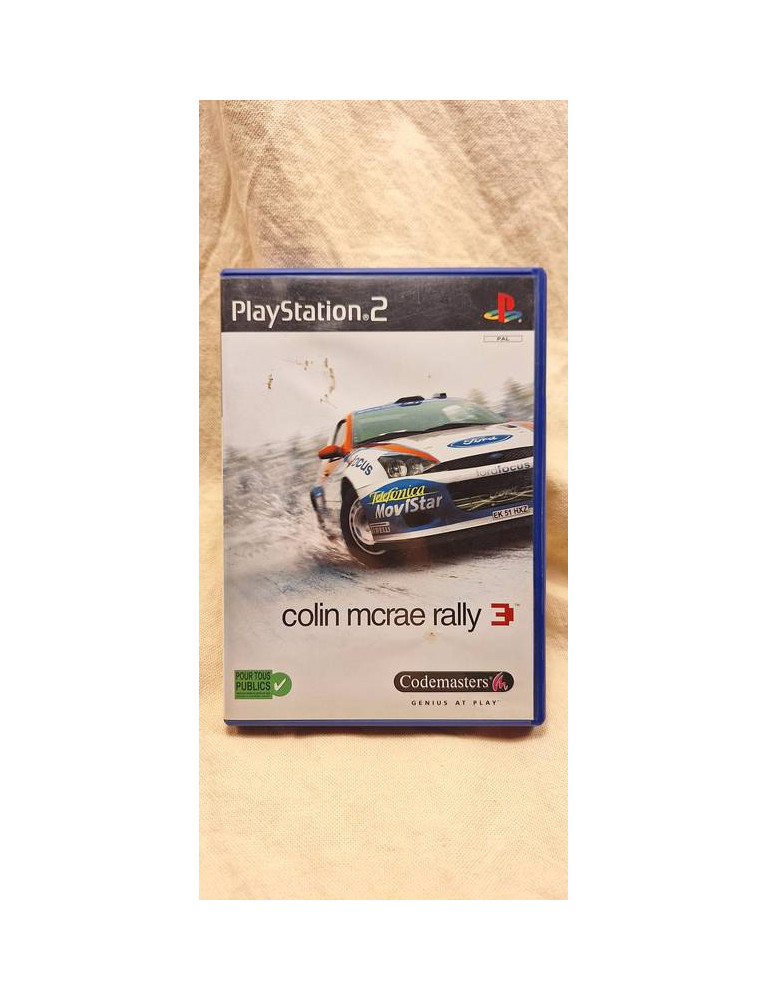 PS2 jeu Colin McRae Rally 3 PAL