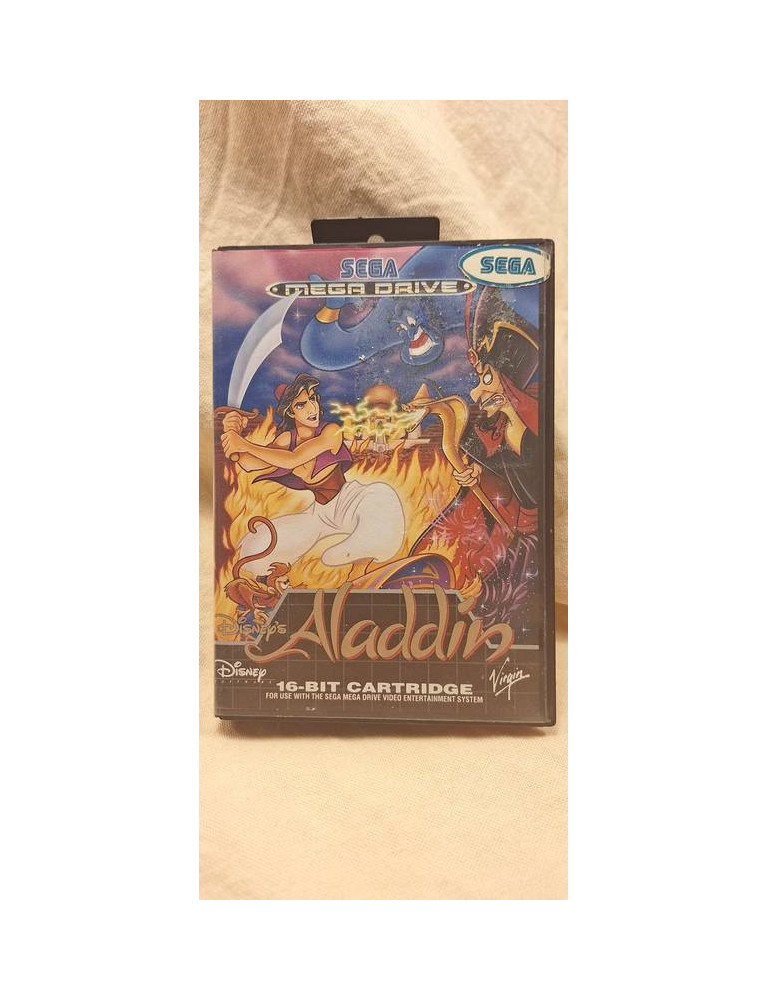 Cartouche de jeu Sega Mega Drive Aladdin