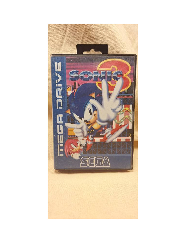 Cartouche de jeu Mega Drive Sonic the Hedgehog 3