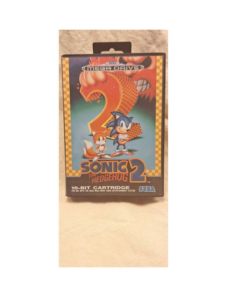 Jeu Mega Drive Sonic The Hedgehog 2 cartouche