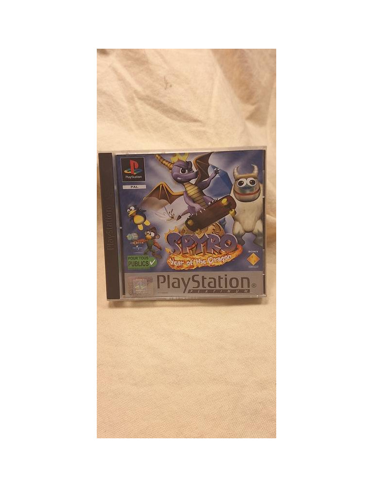 Jeu PS1 Spyro Year Of The Dragon PAL