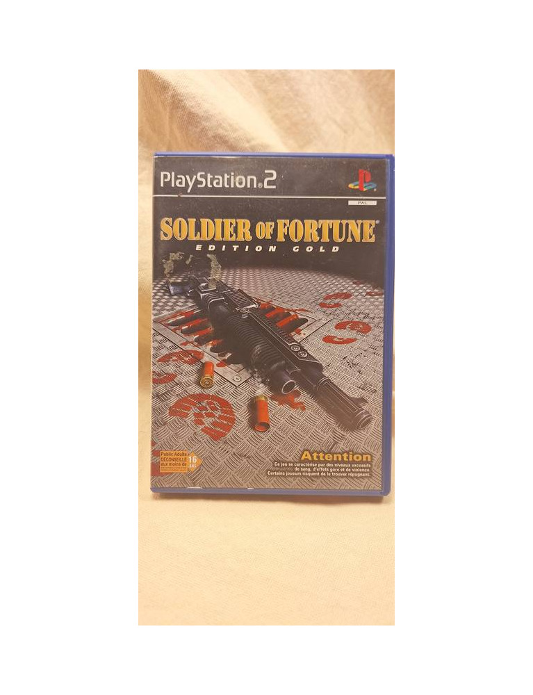 Jeu PS2 Soldier Of Fortune Edition Gold PAL