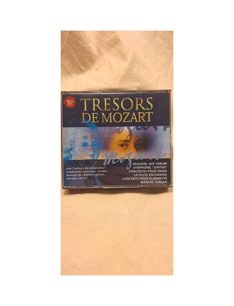 CD Musique Trésors de Mozart