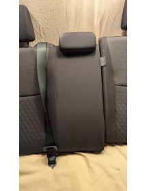 Banquette arrière de voiture Yaris : siège fauteuil + planche arrière + planche de coffre