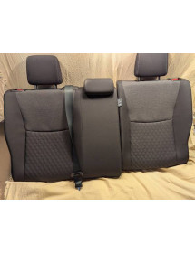 Banquette arrière de voiture Yaris : siège fauteuil + planche arrière + planche de coffre