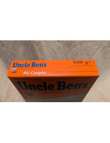 paquet collector de riz Uncle Ben's 500 g avec logo originel