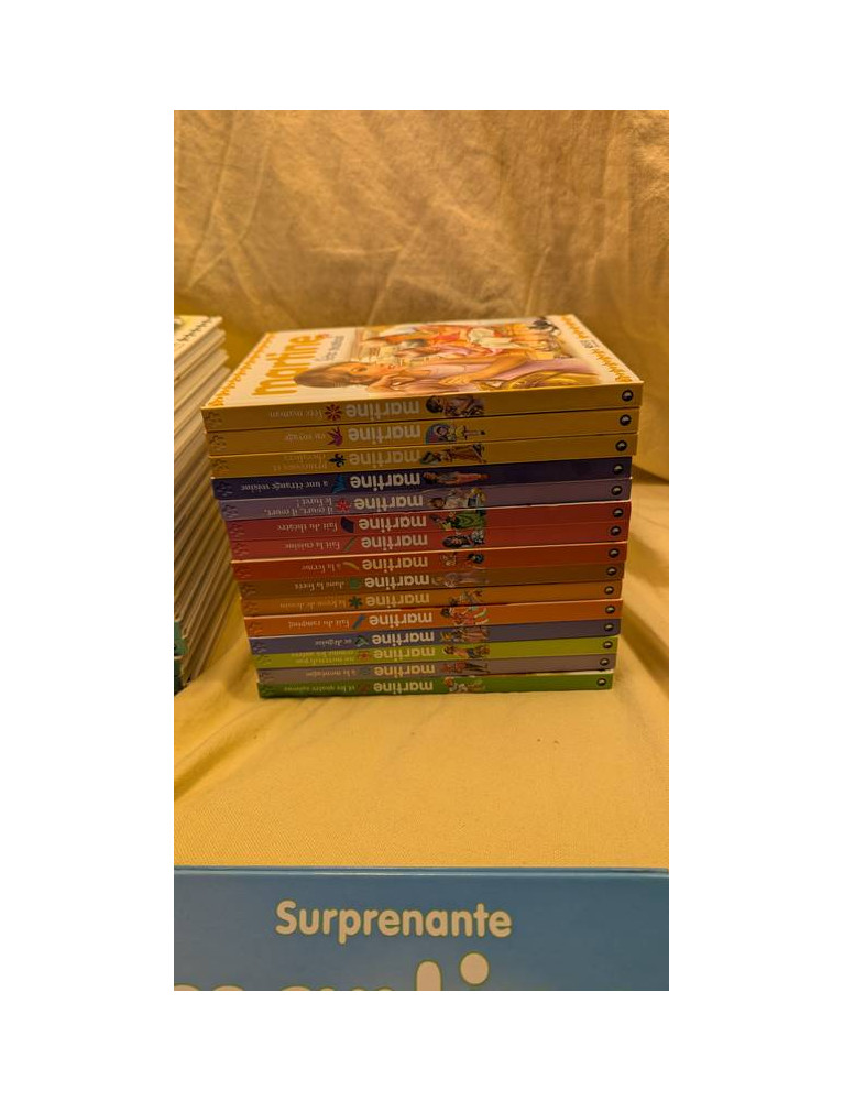Collection bande dessinée pour enfant Martine 35 livres