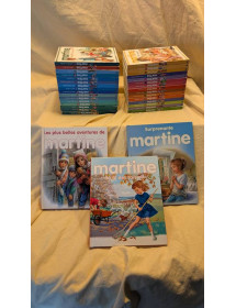 Collection bande dessinée pour enfant Martine 35 livres