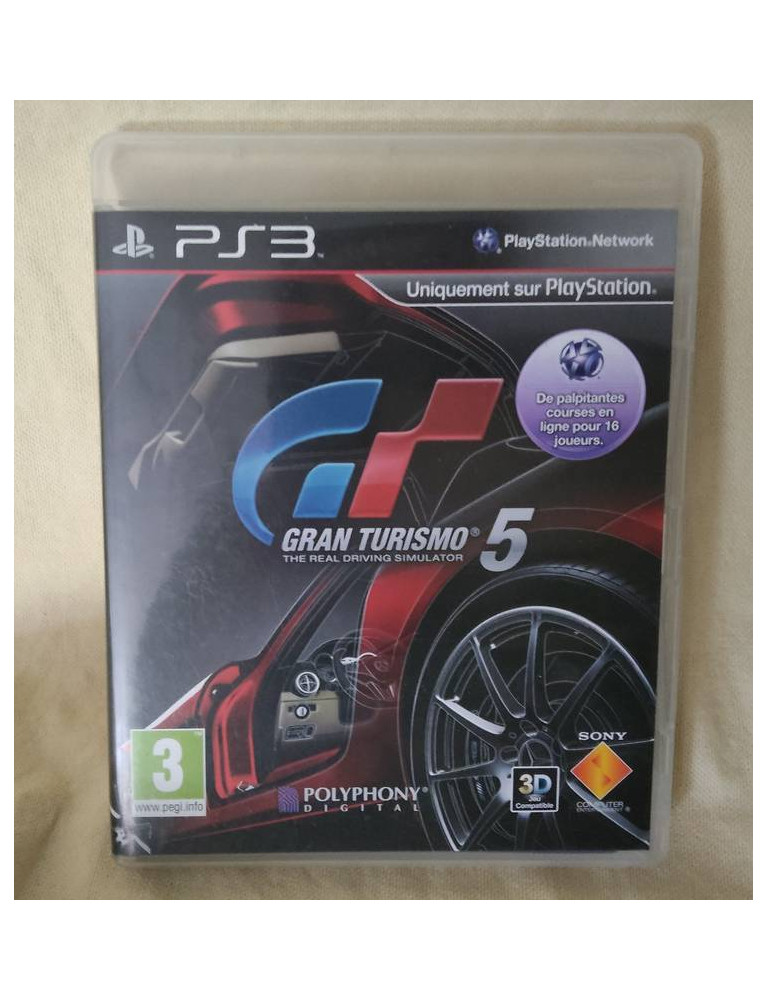 jeu sony playstation 3 ps3 : GT5 Gran turismo 5