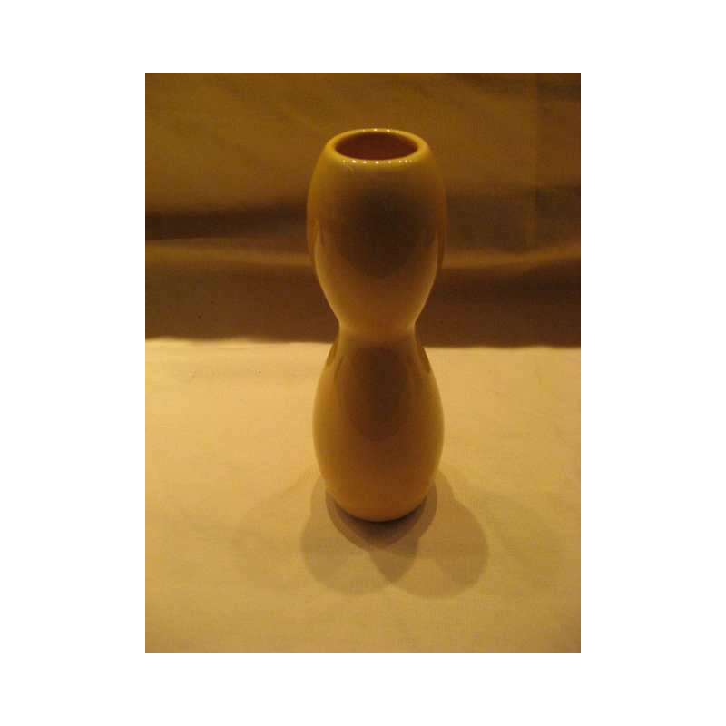 vase jaune contemporain